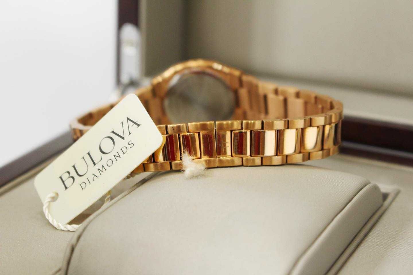 Женские часы Bulova с 46 бриллиантами . Великолепный подарок девушке