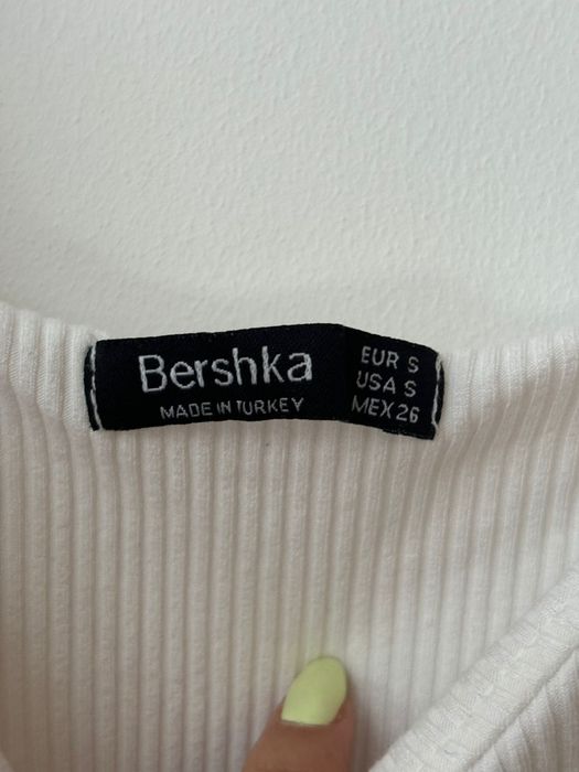 Body branco Bershka