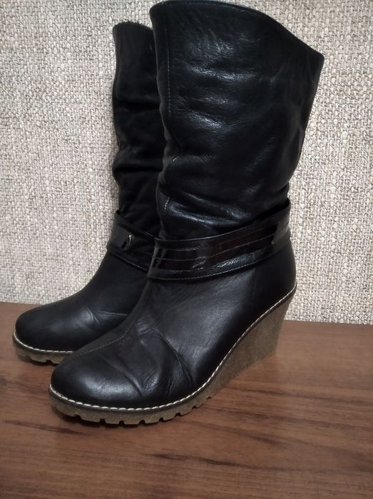 Шкіряні чобітки МІДА