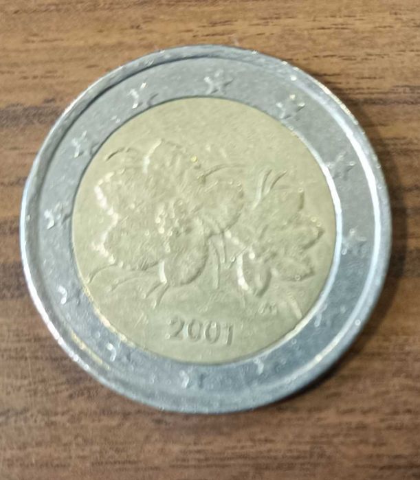 Moeda 2€ Finlândia 2001