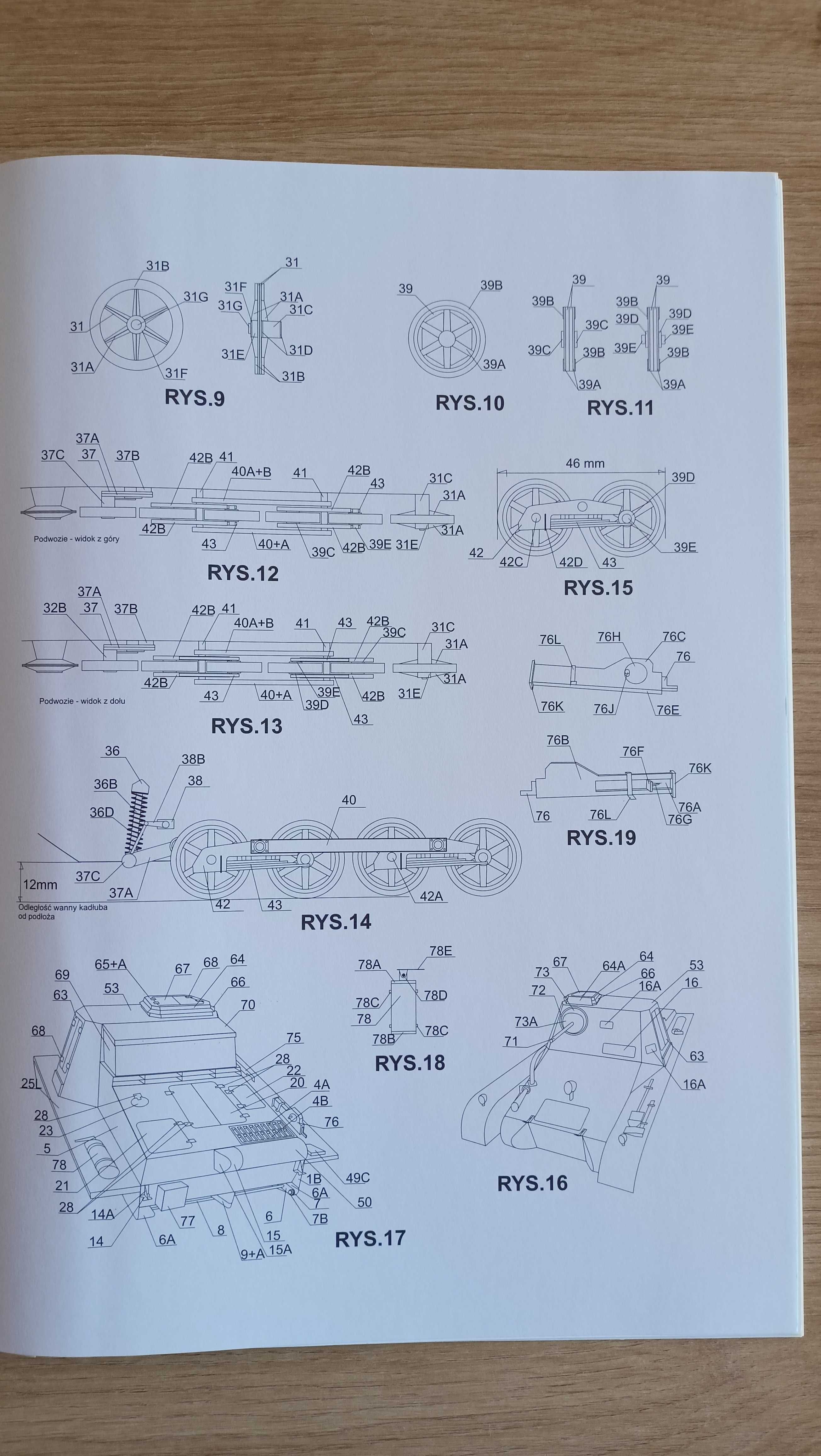 Model kartonowy - Czołg Sd.Kfz. 265 - Wydawnictwa Answer 529