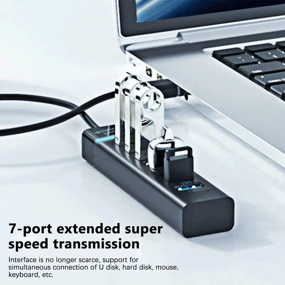 HUB USB 3.0 de 7 Portas NOVO