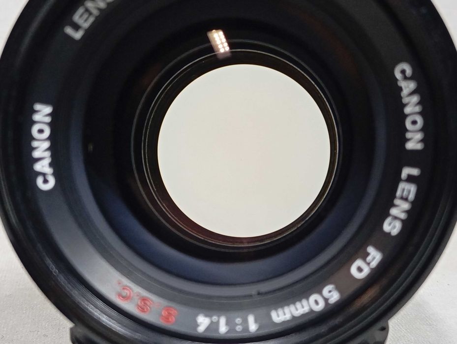 Canon FD 50mm 1:1.4 S.S.C. полный комплект