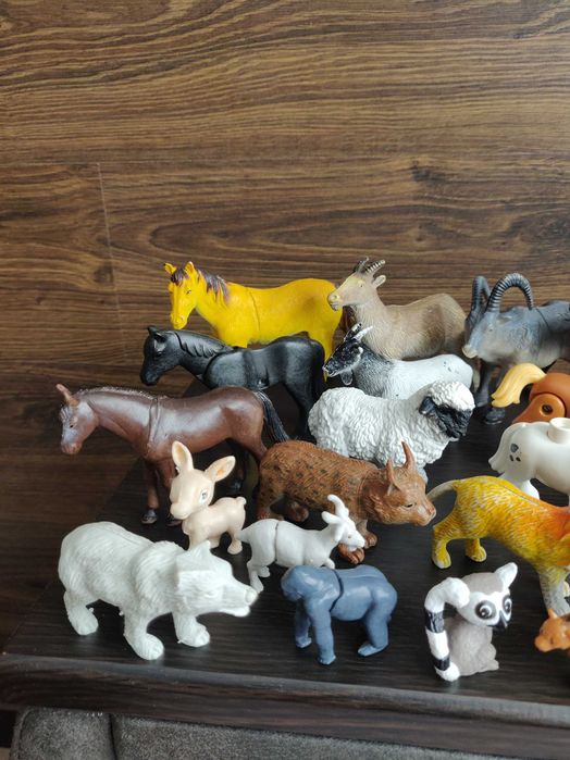 Большой набор, коллекция игрушек - животные, птицы + подарок.