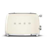 Nowy retro toster na 2 kromki SMEG model TSF01CREU kremowy