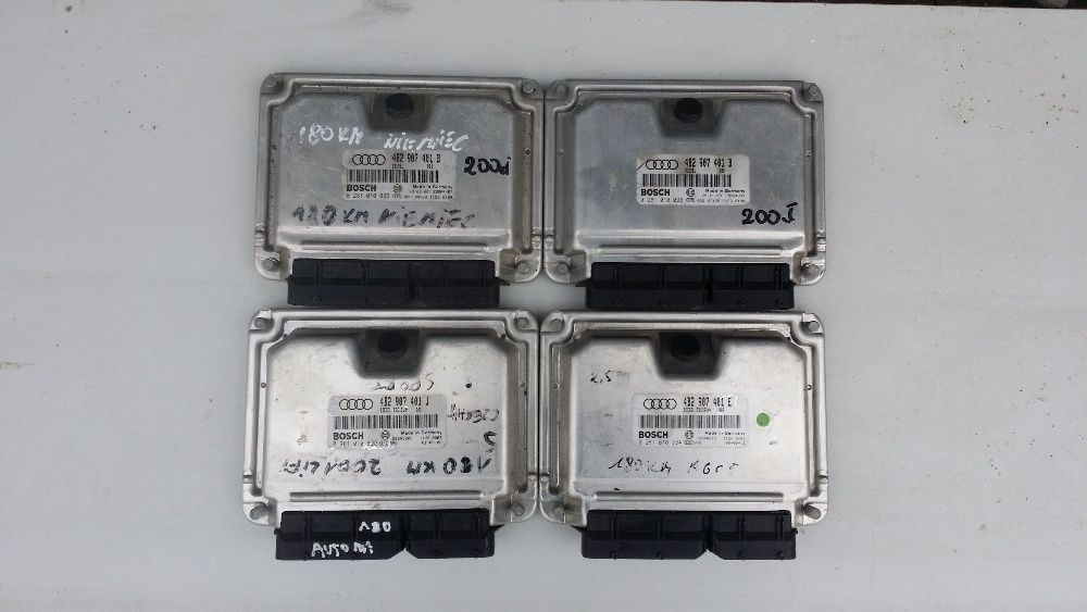 Sterownik Silnika Audi A6 C5 LIFT 2.5Tdi AKE/BDH/BAU 180KM 4B2 E/B/J