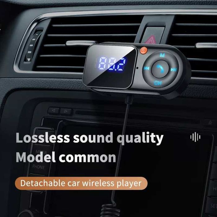 Bluetooth 5.0 FM-передатчик Автомобильный mp3-плеер Handsfree