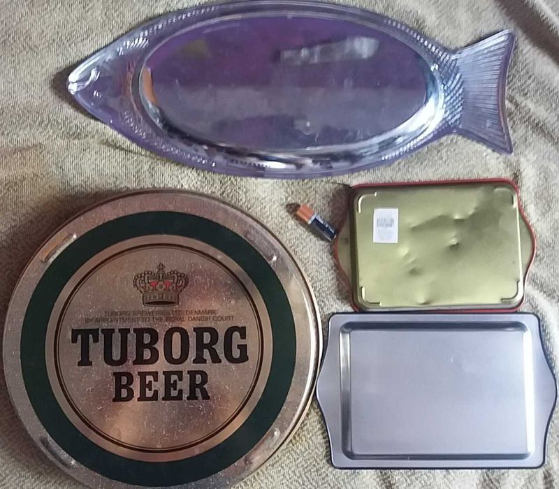 поднос Paris Tuborg подставки тарелки BERGNER-Kaiserhoff нержавейка