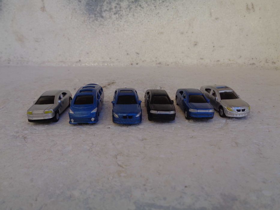 1:87  Lote de 6 carros para pista comboio