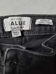 Spodnie jeans z dziurami wysoki stan 40