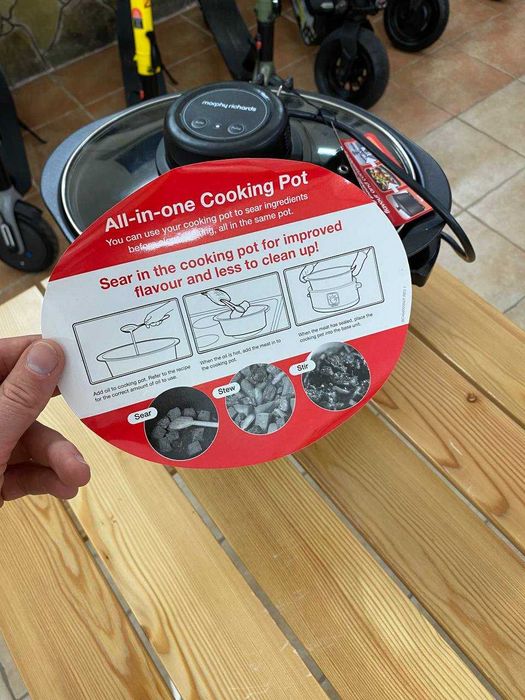 Morphy Richards 461010 мультиварка медленноварка повільноварка 6.5л