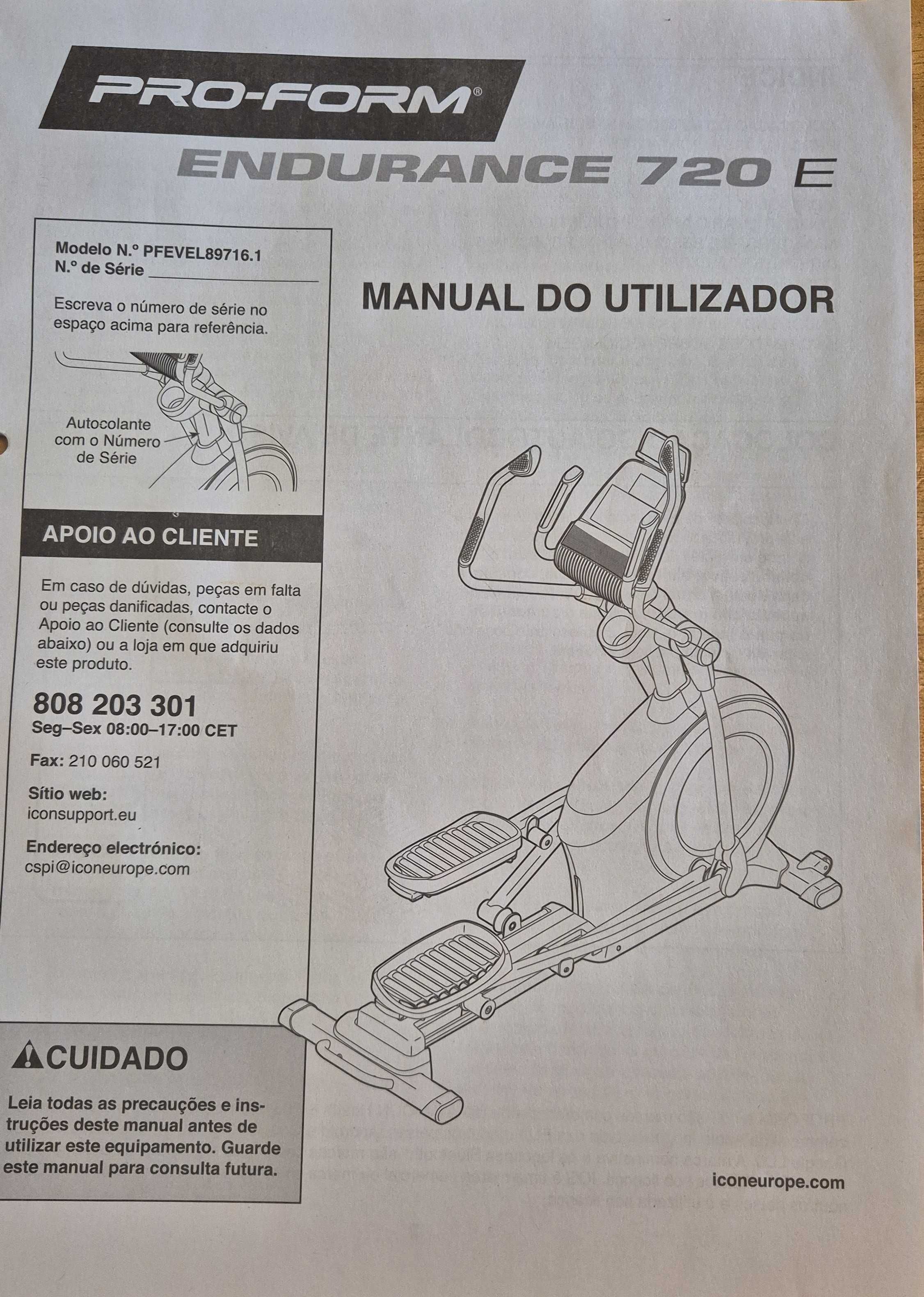 Bicicleta Elíptica Pro-Form Endurance 720 E