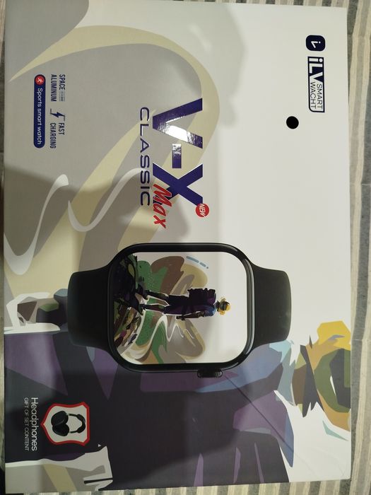 Smartwatch V-Max V-X10 Classic + Headphones