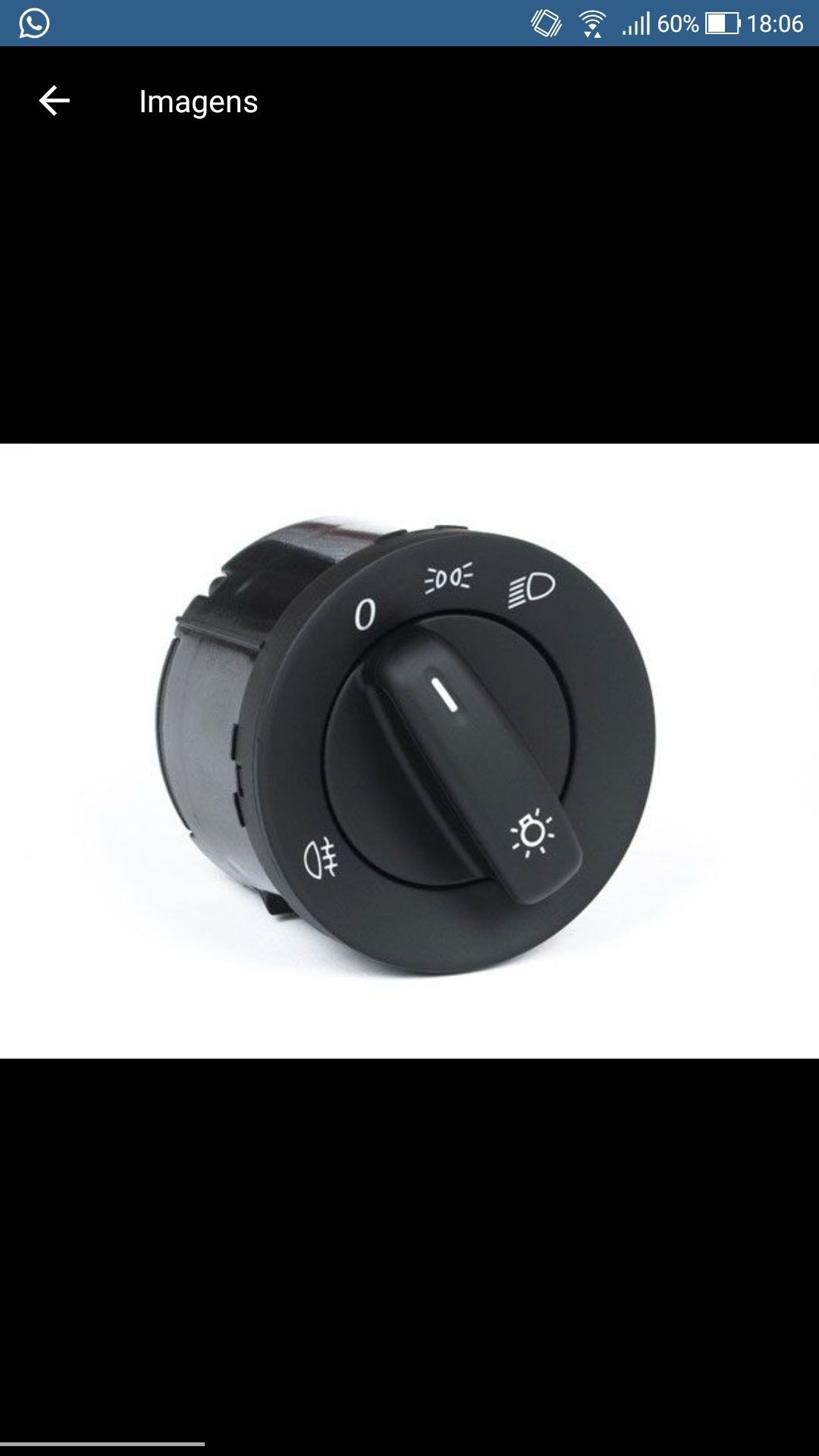 Comando interruptor Comutador Luzes Passat b6