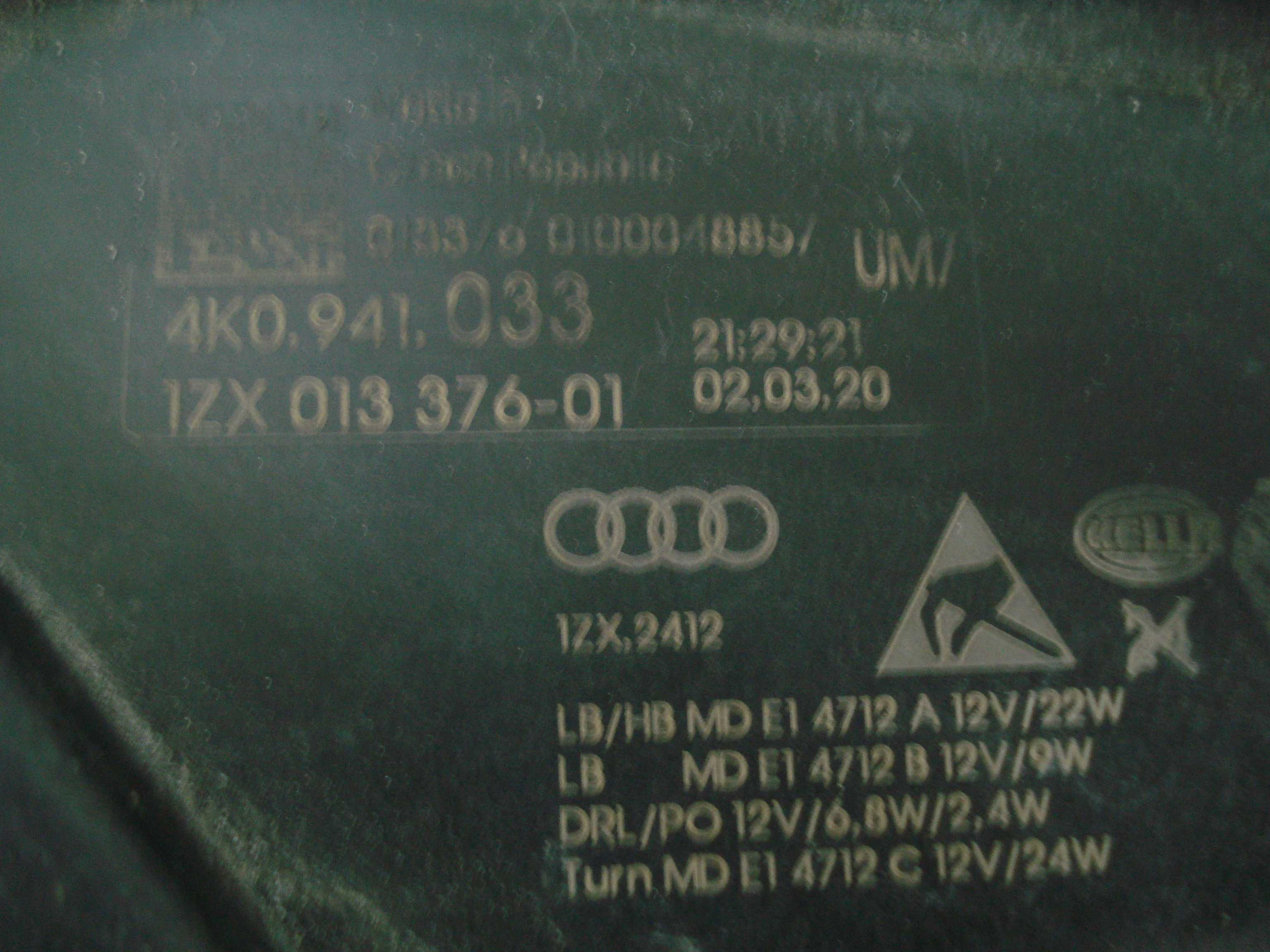 Reflektor led Audi A6 C8