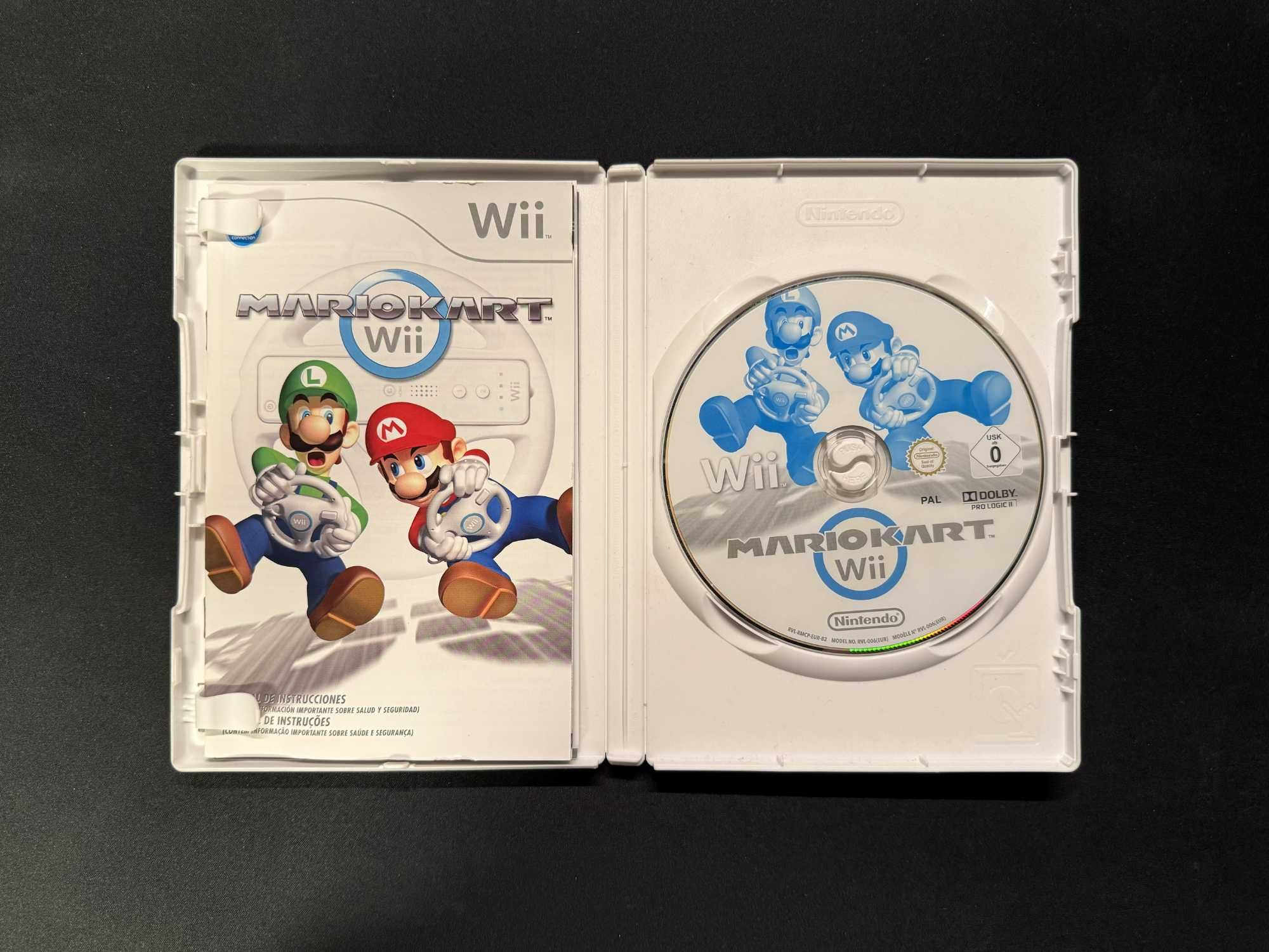 Mario Kart Wii + 2 Volantes