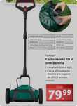 Corta relva parkside a bateria