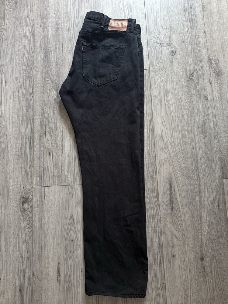 Levis W38 L32 Jeans Vintage, Spodnie 501 Dark color