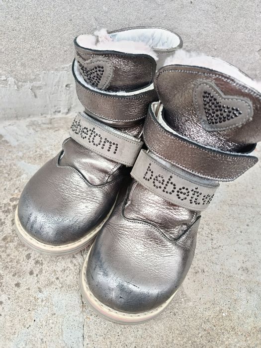 Чоботи зимові на дівчинку 30 р.