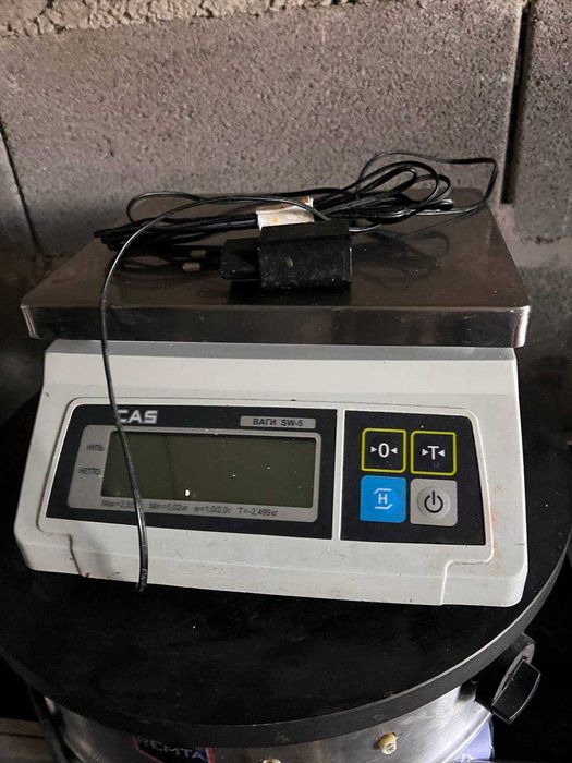 Ваги професійні CAS бу для кафе ресторану кухонні ваги