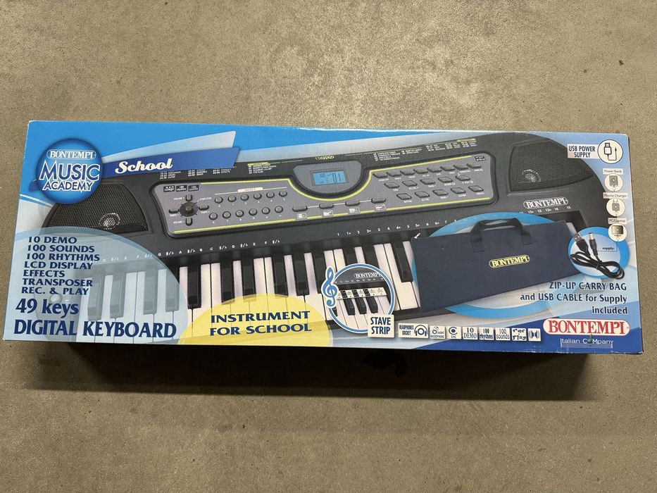Keyboard elektroniczny Bontempi Music Academy School