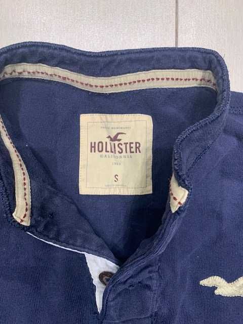 Granatowa męska bluza Hollister rozmiar S