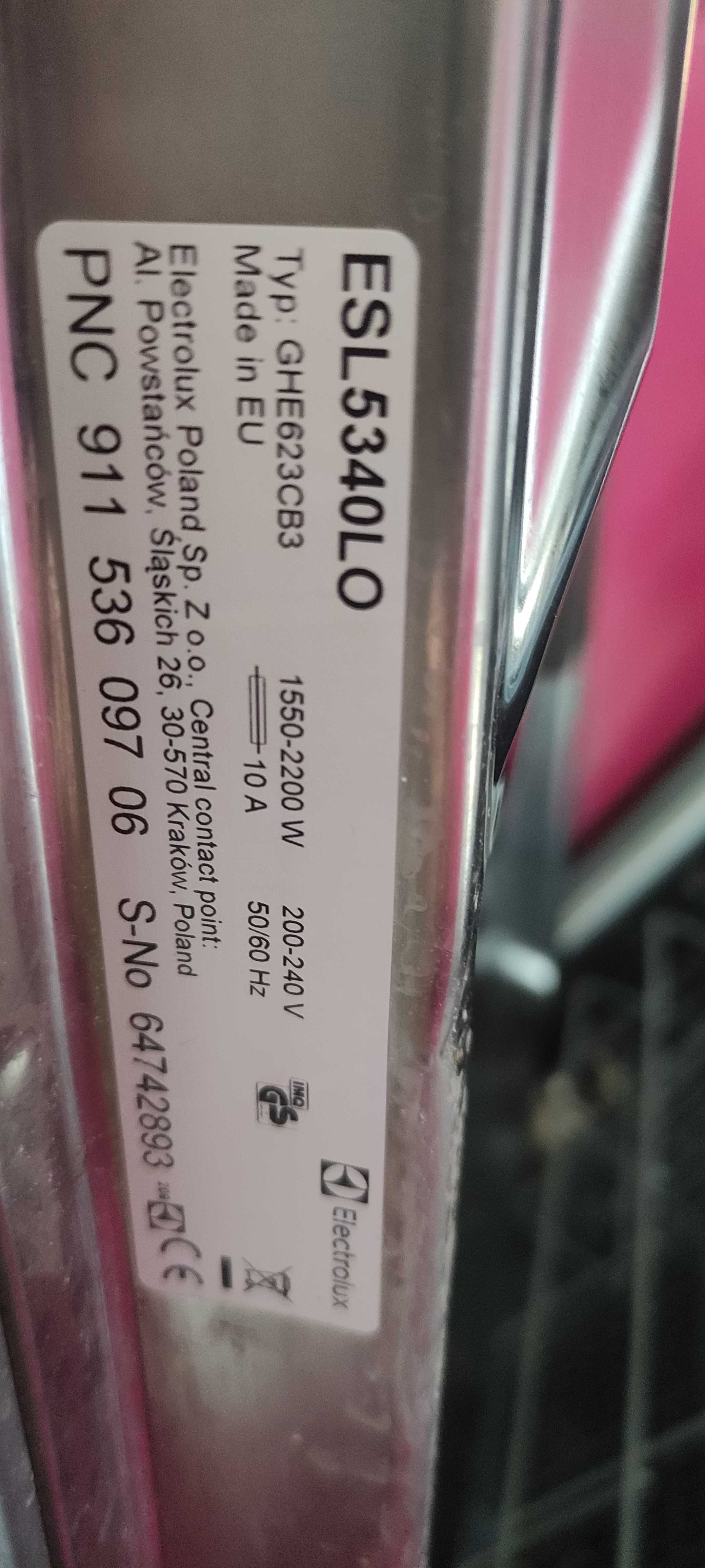 Zmywarka Electrolux z błędem I20