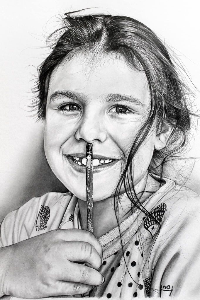 Desenhos realistas e hiper-realistas