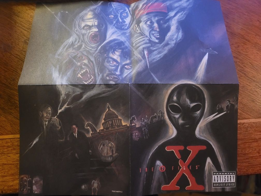 CD The X File- Songs in the Key of X (Soundtrack) 1996 Warner