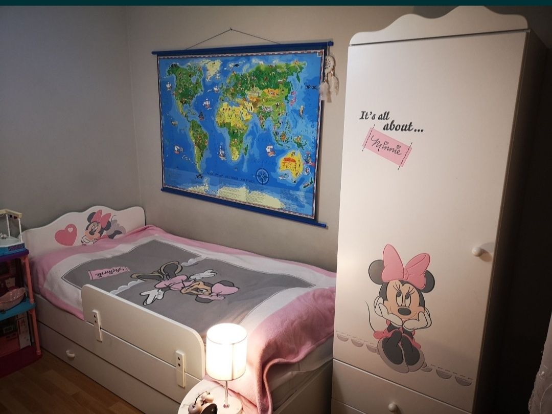 Łóżko minnie mause meblik