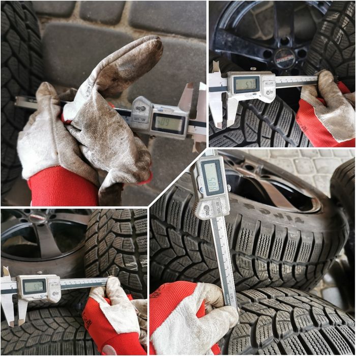 Koła zimowe Firestone 225/55 R17 na felgach DEZENT – Opel Insignia A