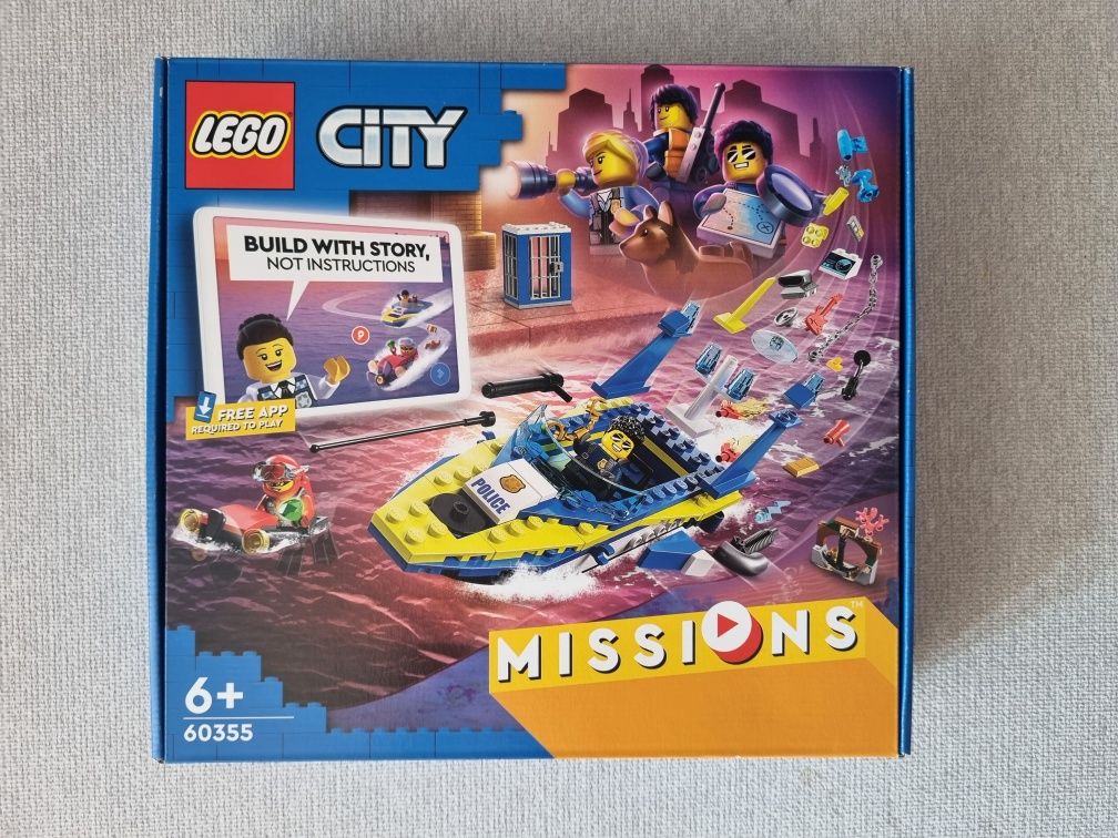Lego City 60355 Śledztwa Wodnej Polocji NOWE