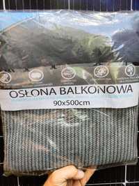 Osłona balkonowa 90x500 Nowa