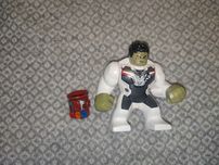 LEGO Hulk Giant White Jumpsuit Item No: sh0611 + rękawica