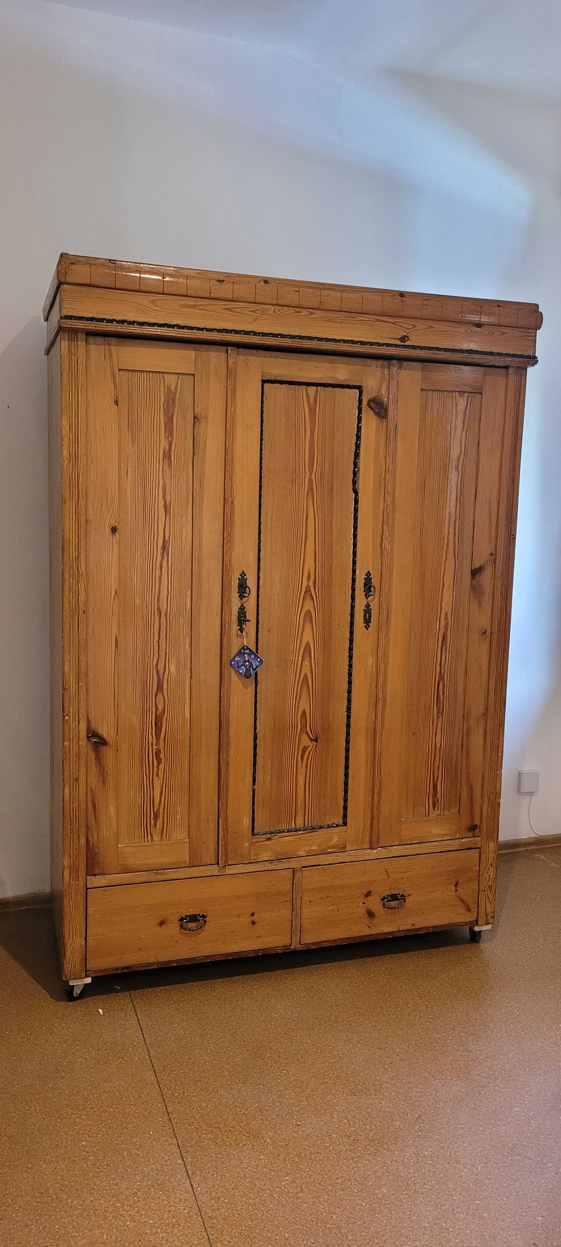 Szafa 3 drzwiowa sosnowa