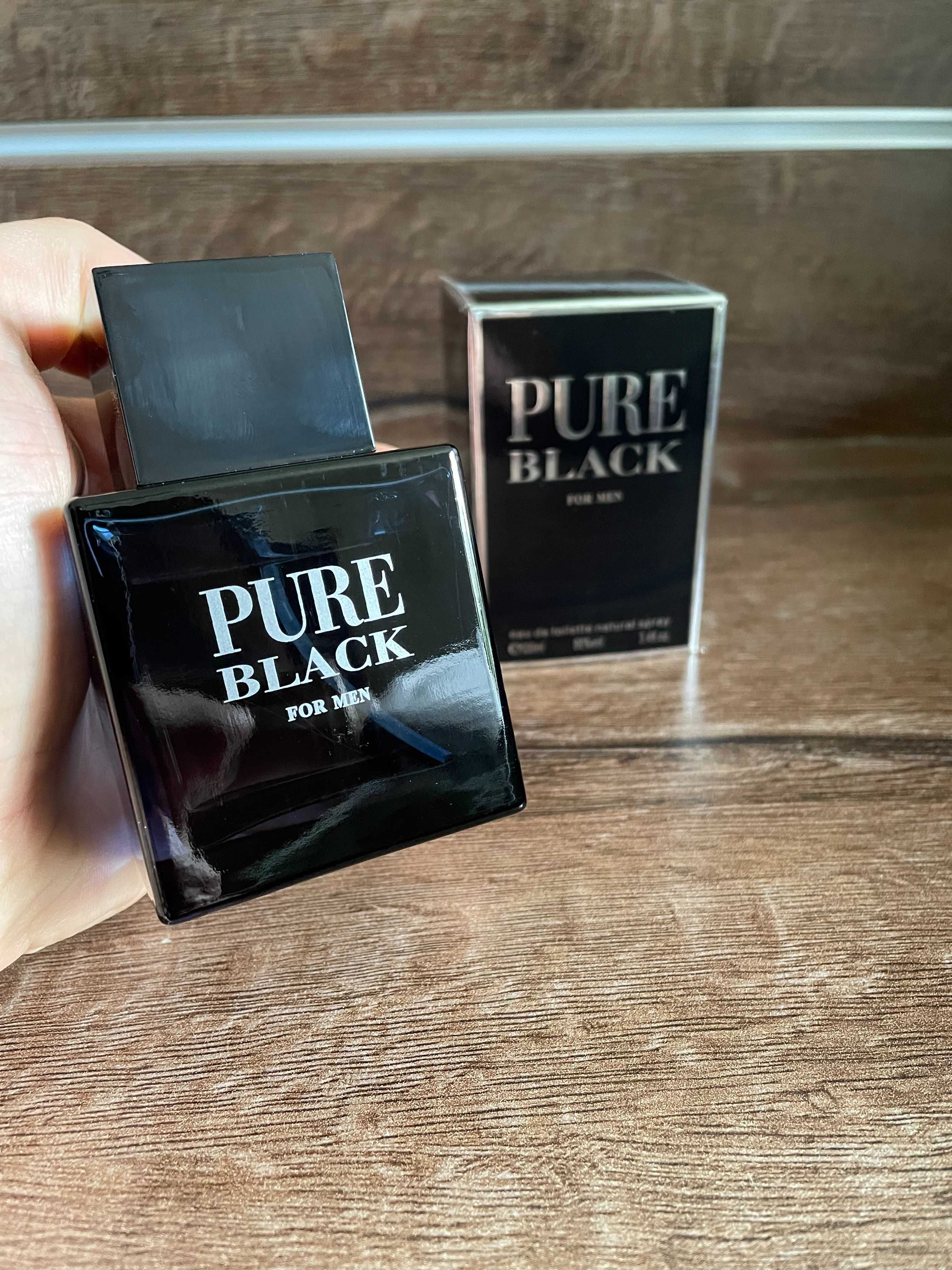 PURE BLACK FOR Men Perfumy męskie 100ml