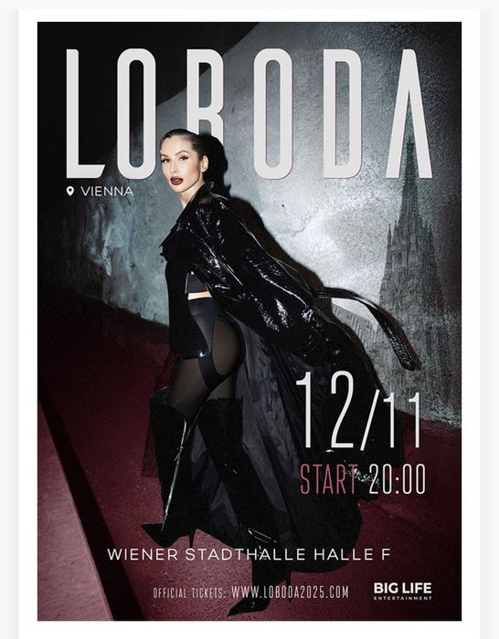 Loboda Продаю квитки на Лободу у Відні