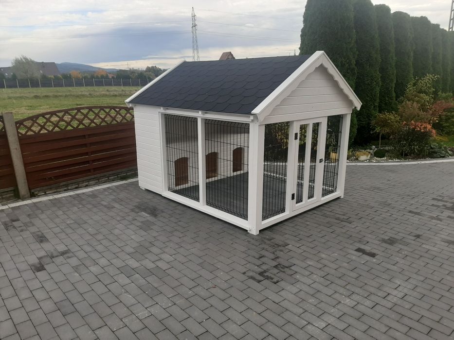 Buda dla psa kojec "Trio "