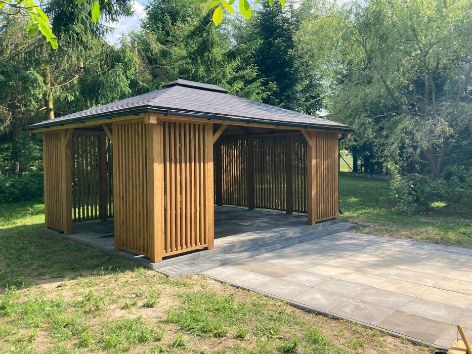 Altana ogrodowa Altana drewniana Altanka ogrodowa 4x5