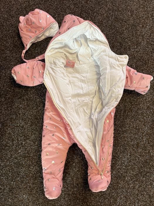 Зима комбінезон 74 розмір шапка і рукавички в подарунок