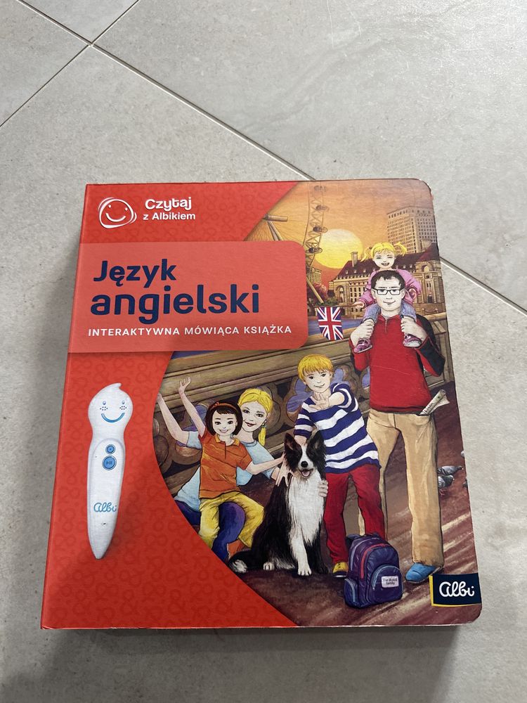 Zestaw ALBIK mówiący długopis-interaktywny GLOBUS,dinozaury,angielski