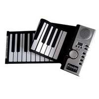 Гибкая MIDI клавиатура, синтезатор, пианино, 61 клавиша