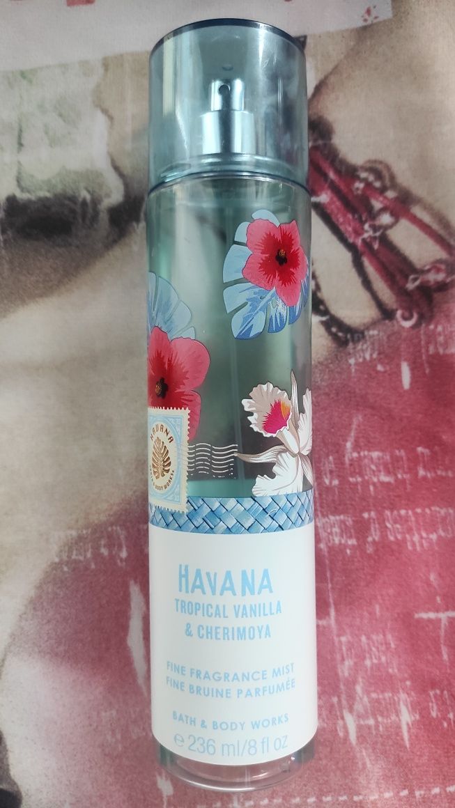 Bath & Body Works mgiełka zapachowa HAVANA TROPICAL VANILLA&CHERIMOYA