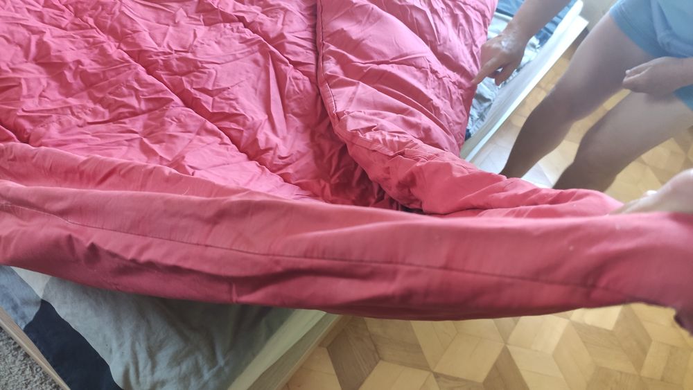 Kołdra pierzyna zimowa gruba ciepła 160x200