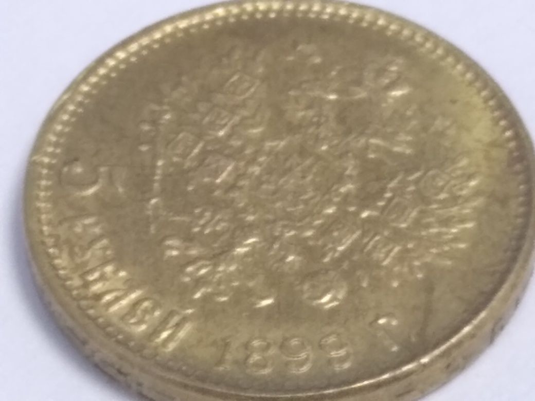5 rubli Rosja 1899 Mikolaj II