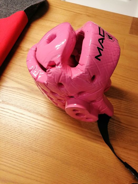 Macho Dyna Headgear kask taekwondo sporty walki dziecięcy oryginał