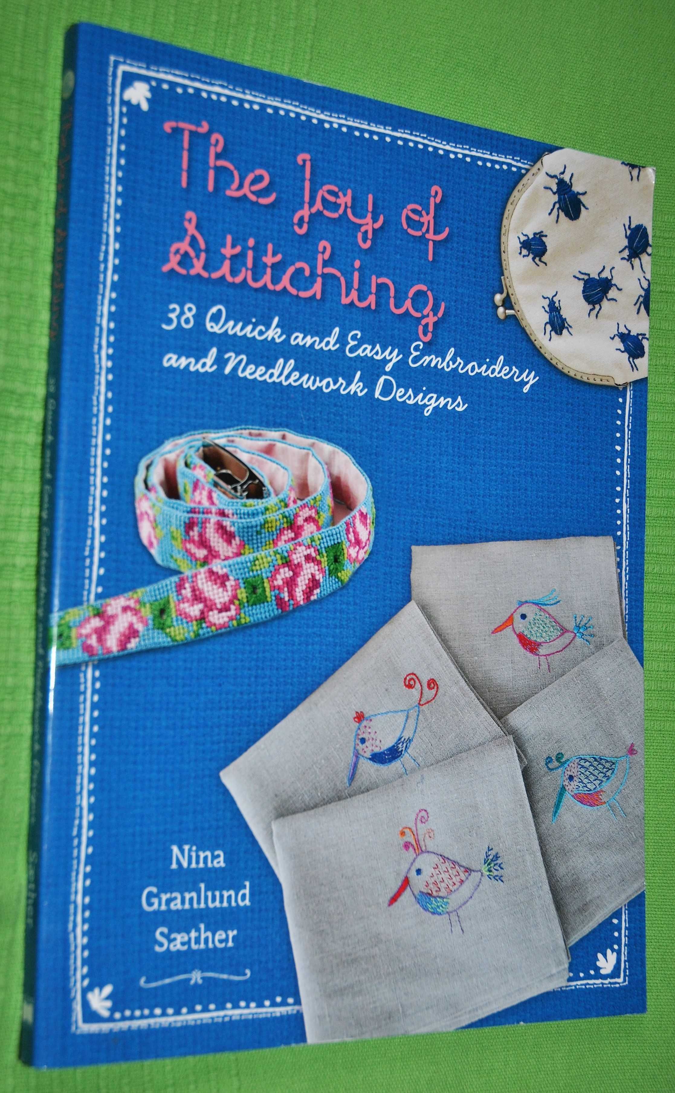 The joy of stitching - książka z projektami haftów i robótek ręcznych