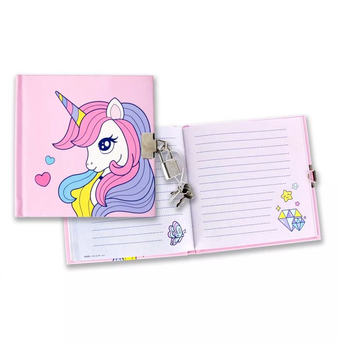 Pamiętnik Zamykany Unicorn Starpak 558484. Starpak