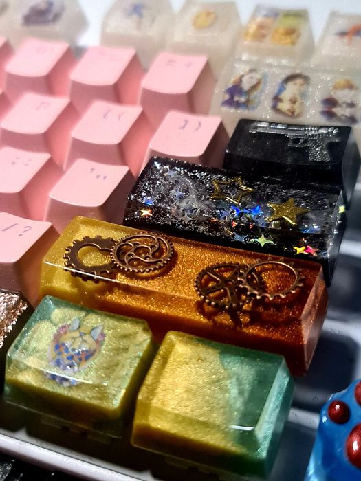 Klawisz kółka zębate/ keycapy