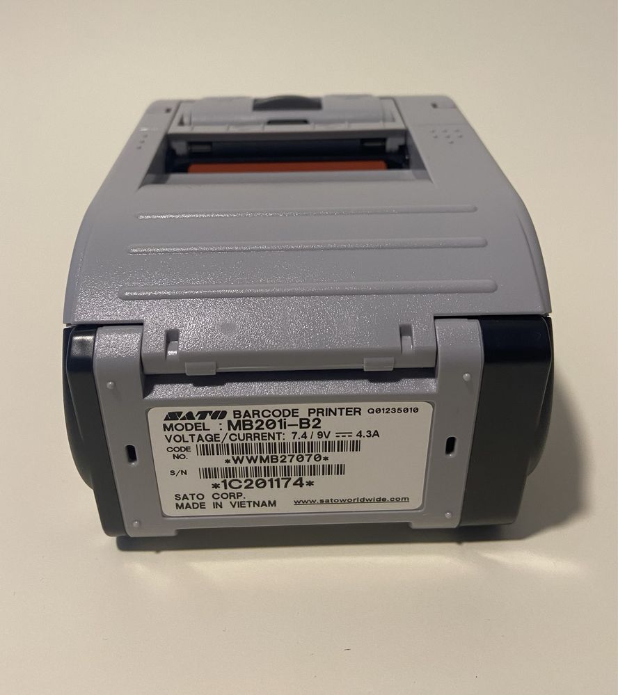 Drukarka Termiczna Etykiet Sato MB201i-B2